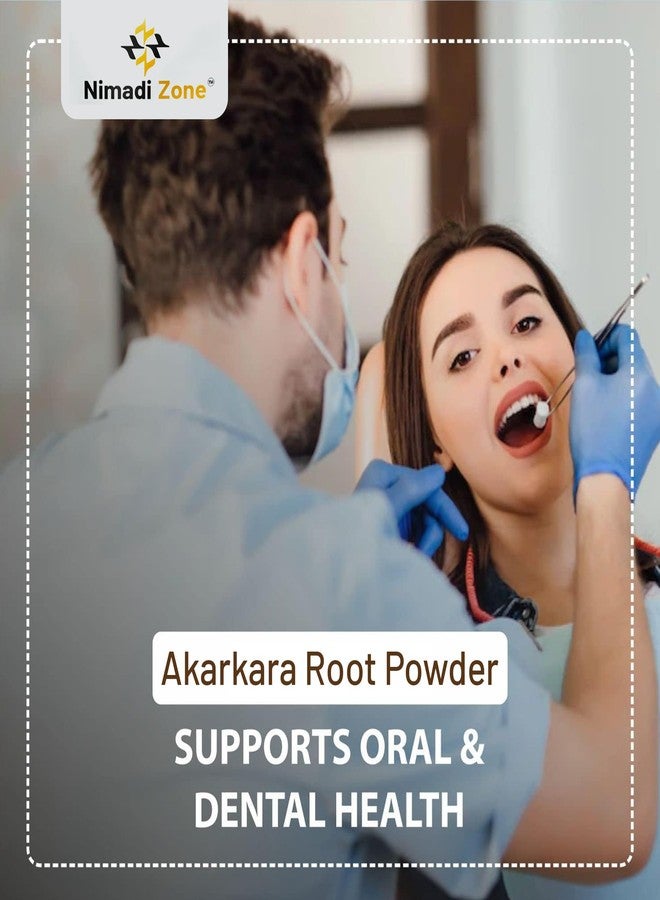 Nimadi Zone Akarkara Root Powder | Anacyclus Pyrethrum | Pellitory Root Powder- 100 GM By Nimadi Zone - Image 4